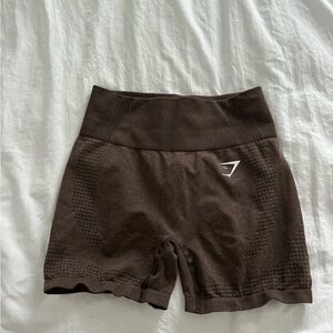 Gymshark Dark Brown Women's Bike Shorts